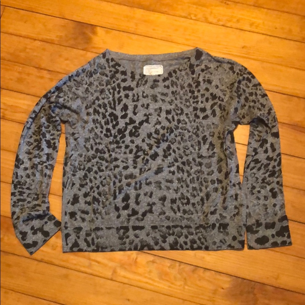 Casual animal print Top